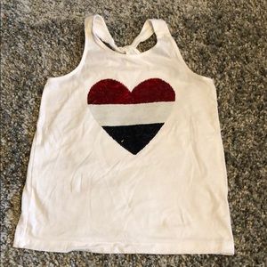 Girls tank top size 14.